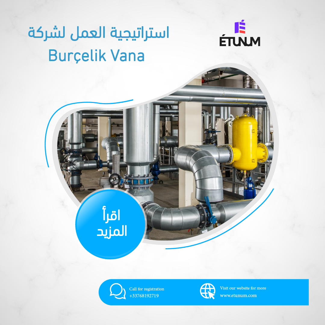 استراتيجية العمل لشركة Burçelik Vana